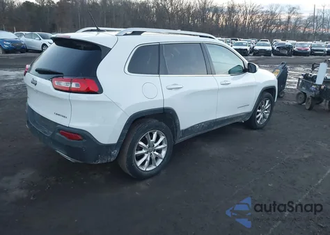2015 Jeep Cherokee Limited из США, поврежденный, VIN 1C4PJMDS8FW512464